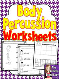 Body Percussion Worksheets