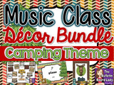 Music Decor BUNDLE - Camping Theme