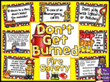 Fire Safety Bulletin Board - Don't Get Burned