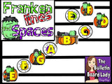 Frankenlines and Spaces Treble Staff Display