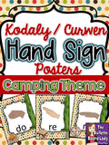 Kodaly Curwen Hand Sign Posters