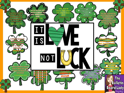 Love Not Luck Bulletin Board