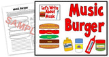 Music Burger-Writing in Music Bulletin Board