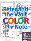 ﻿Peter and the Wolf Color by Note