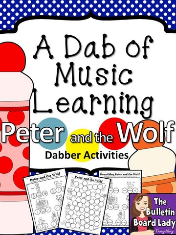 Dabber Activities for Music Class – Peter and the Wolf