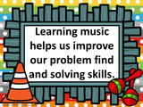 Music Bulletin Board -Music Builds a Strong Foundation
