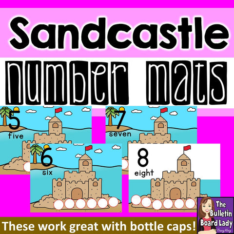 Sandcastle Number Mats