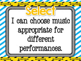 Music National Standards Bulletin Board -Construction Theme