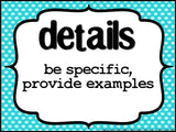 Test Prep Testing Words Bulletin Board Set of 42: Summer Colors