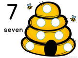 Beehive Number Mats