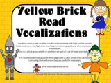 Vocal Exploration/Singing Visual Aids: Yellow Brick Road