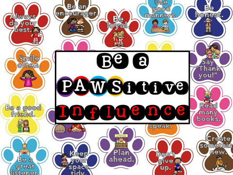 Be a PAWSitive Influence Bulletin Board