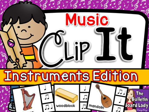 Music Clip It - Instruments Edition