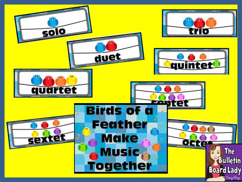 Bird Ensembles Solo, Duet, Trio, etc...Bulletin Board