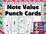 Note Value Punch Cards