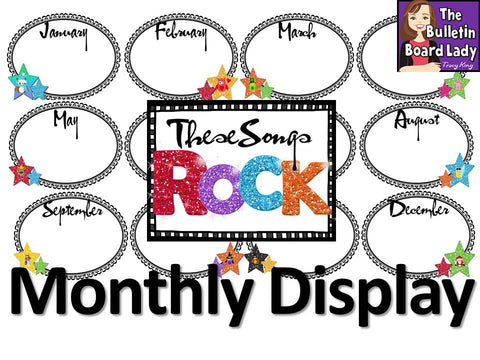 Monthly Display These Songs Rock