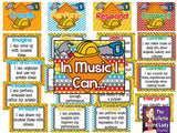 Music National Standards Bulletin Board -Construction Theme