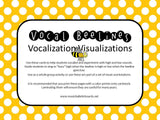 Vocal Exploration/Singing Visual Aids: Beelines