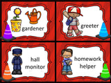 Classroom Jobs - Construction Theme