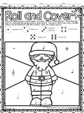 Music Roll and Cover - Christmas