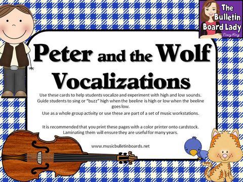 Peter and the Wolf Vocalizations