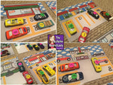 Alphabet City – An Alphabet Workstation with Little Cars