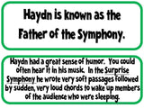Haydn Composer of the Month (March) Bulletin Board and Worksheet Kit