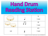 Hand Drum Rhythm Reading Station