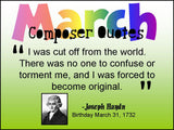 Composer Quotes Display for Music Classroom