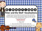 Peter and the Wolf Vocalizations