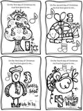 12 Days of Christmas Mini Coloring Book