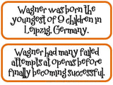 Wagner Composer of the Month (May) Bulletin Board Kit