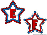 Treble Clef Bulletin Board Display Red White and Blue