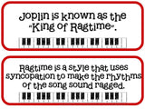Scott Joplin Composer of the Month (February) Bulletin Board