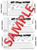 Exit Tickets Formative Assessments for Music Class-INSTRUMENTS