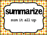Test Prep Testing Words Bulletin Board Set of 42: Summer Colors