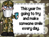 Happy Happy Happy New Year Duck Dynasty Bulletin Board