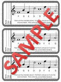 Exit Tickets for Music Class BUNDLED MEGA Pack
