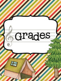 Music Teacher Binder – Camping Theme