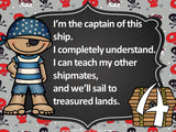 Proficiency Scale - Pirate Theme