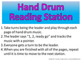 Hand Drum Rhythm Reading Station