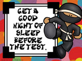 Testing Ninja Test Prep Bulletin Board