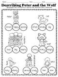 Dabber Activities for Music Class – Peter and the Wolf
