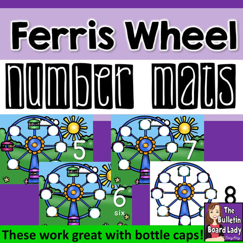 Ferris Wheel Number Mats