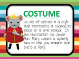 Nutcracker Vocabulary Bulletin Board Kit