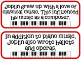 Scott Joplin Composer of the Month (February) Bulletin Board