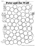 Dabber Activities for Music Class – Peter and the Wolf