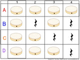 Hand Drum Rhythm Reading Station