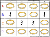 Tambourine Rhythm Reading Station