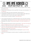 Bye Bye Birdie Mega Pack of Activities